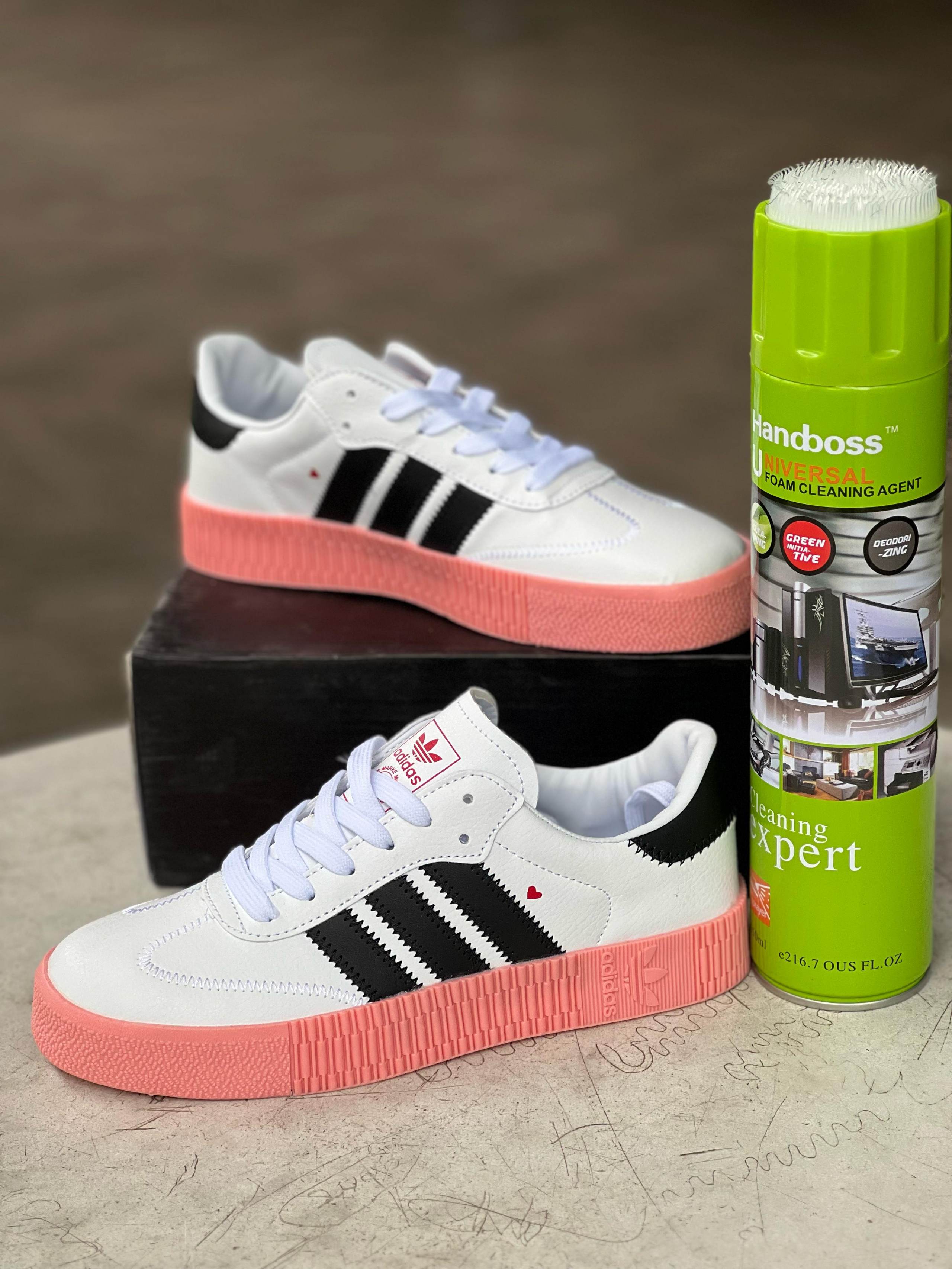 Samba Double Sole Coral White